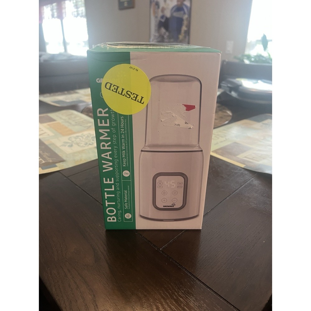 Bottle Warmer GROWNSY 8-in-1 Fast Baby Milk Warmer with Timer for Breastmilk